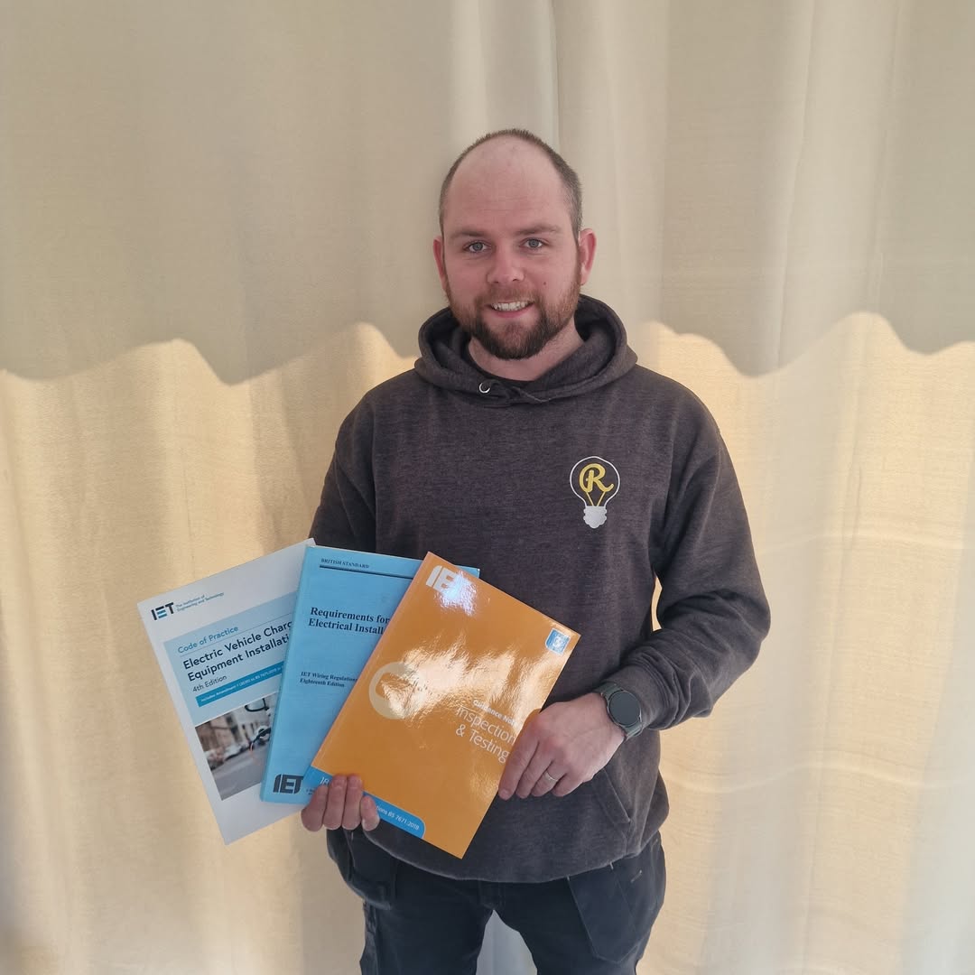 Glen Rogers — qualified electrician with IET regulations