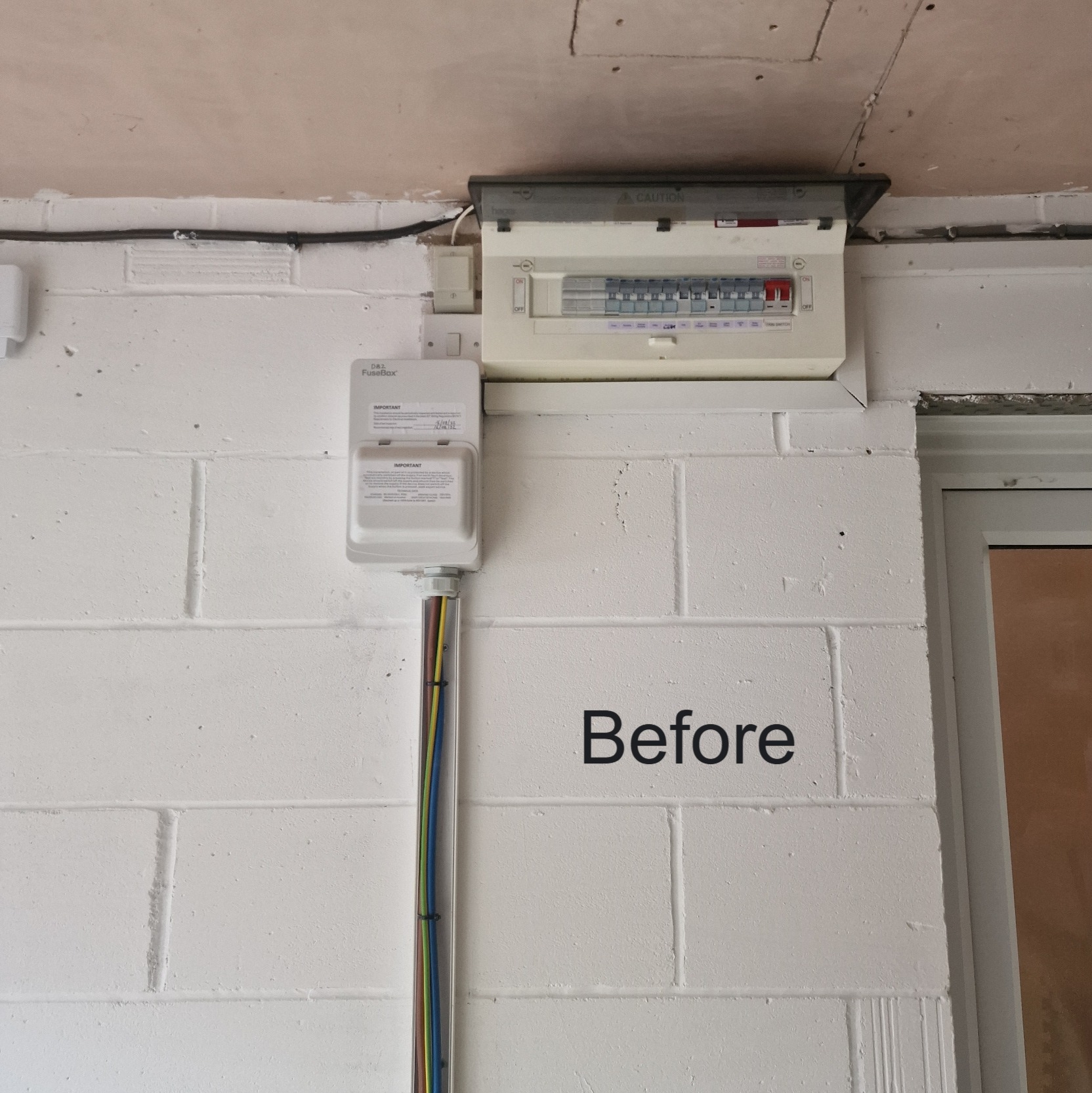 Fusebox Upgrades — Before